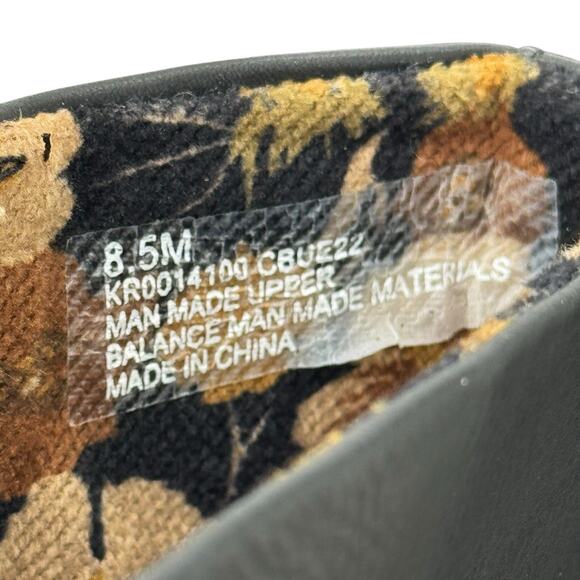 Kork-Ease Korks Destiny Block Heel Vegan Bootie SZ 8.5 Women's Black Business - Picture 10 of 10